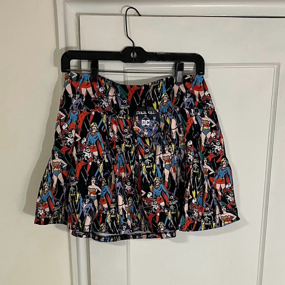 Dolls Kill x DC Living Legends Skirt